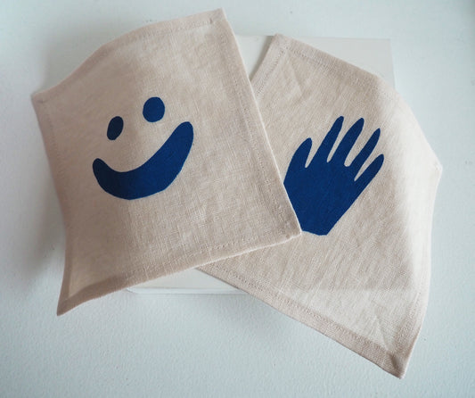 Happy To See You Person Napkin Set
