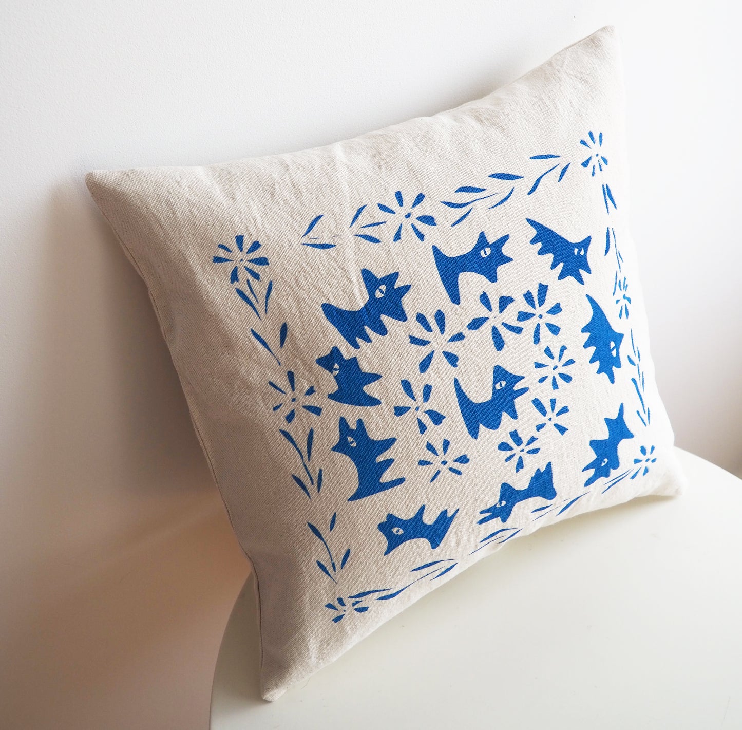 Secret Garden Canvas Pillow